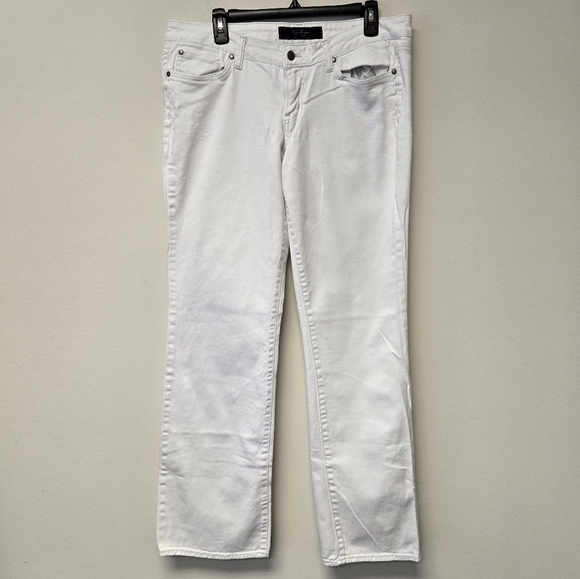 Jessica Simpson Sunset Boot Leg Jean White 32 - Picture 3 of 6